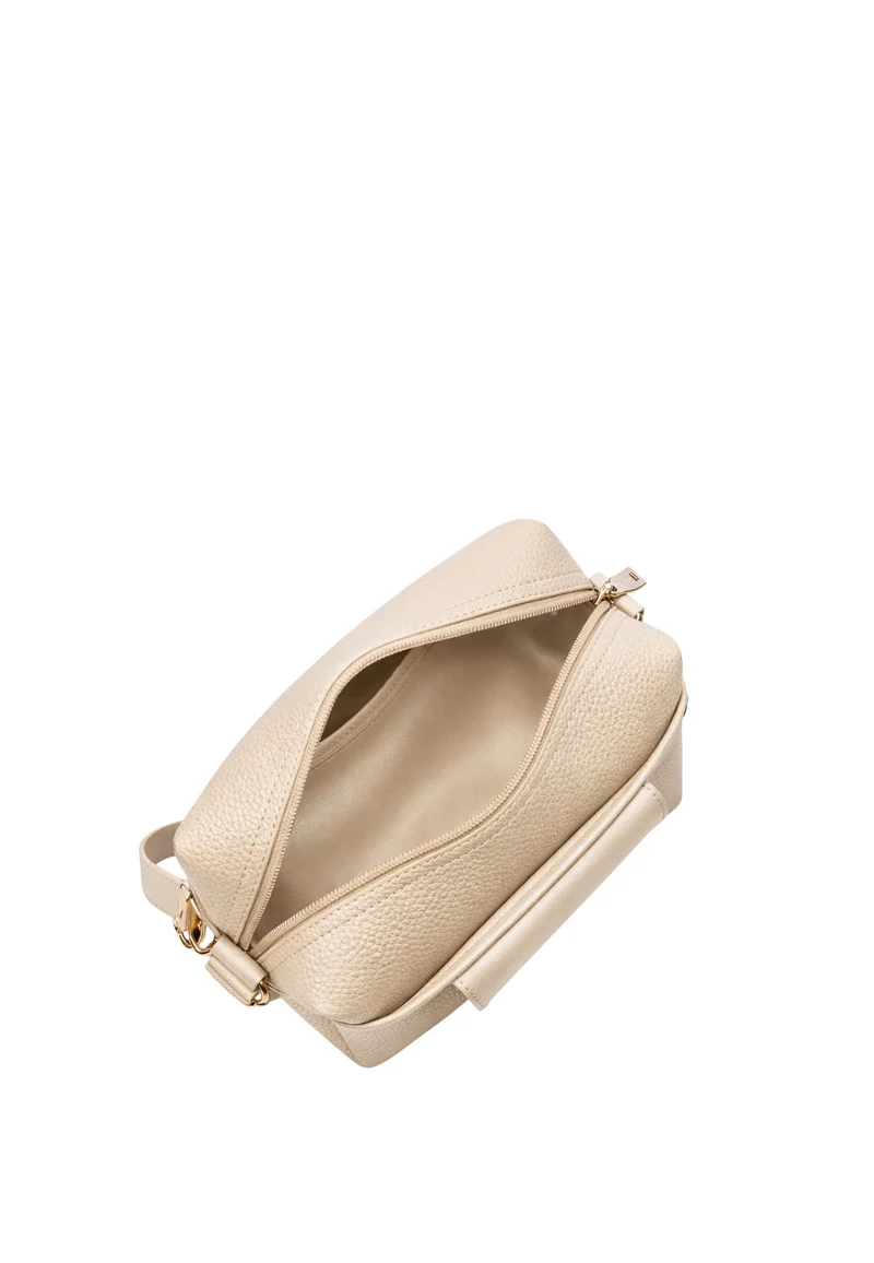 Lancaster Sac trotteur Zippé Maya Double KBA Ivoire
