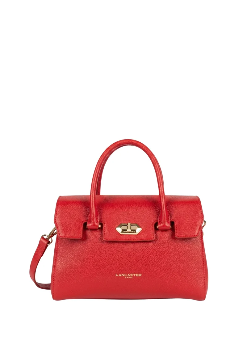 Lancaster Sac à main A rabat avec fermoir S Milano Cosmos Rouge
