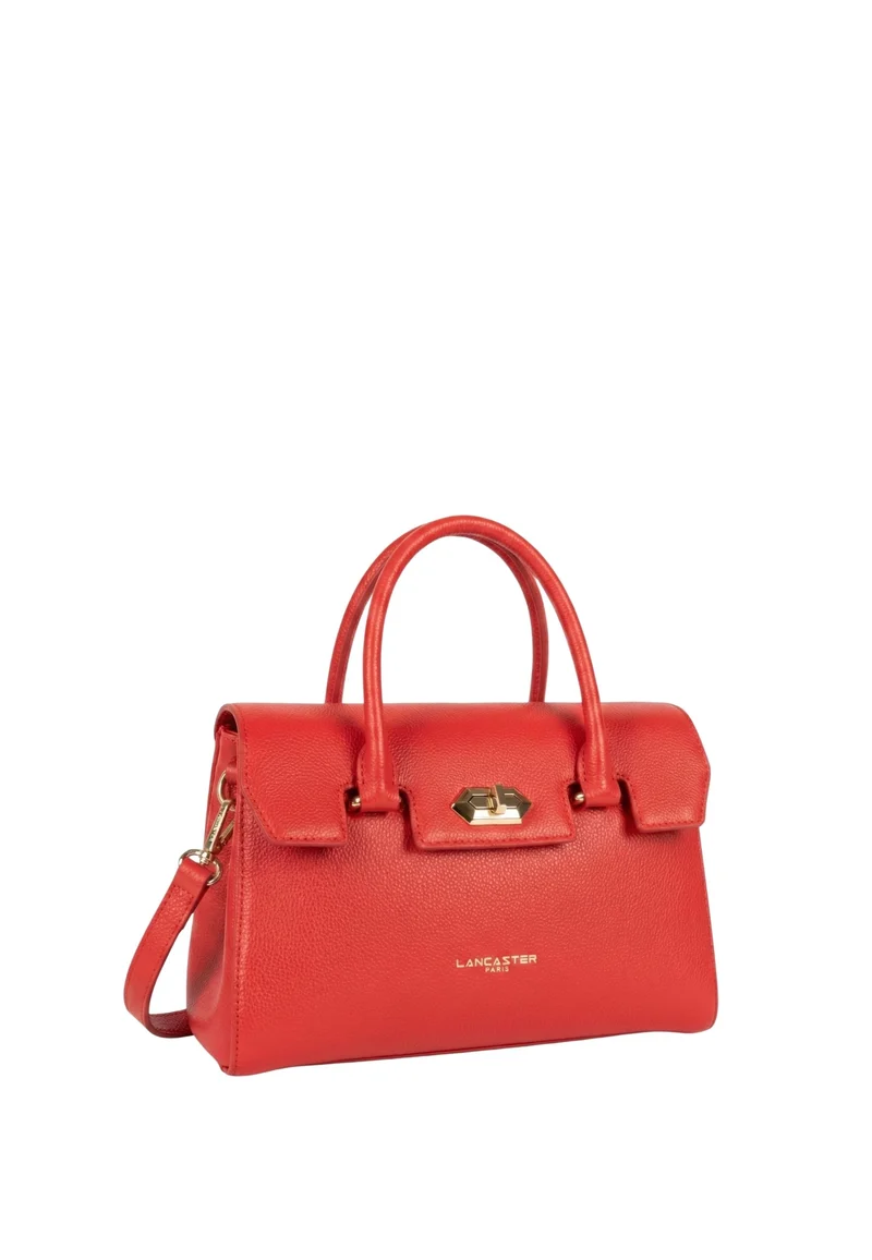 Lancaster Sac à main A rabat avec fermoir S Milano Cosmos Rouge