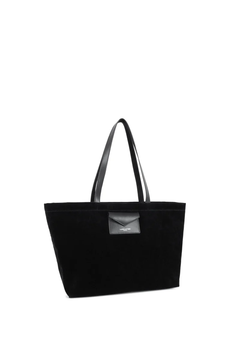 Lancaster Sac cabas épaule Zippé L Suédine KBA Noir