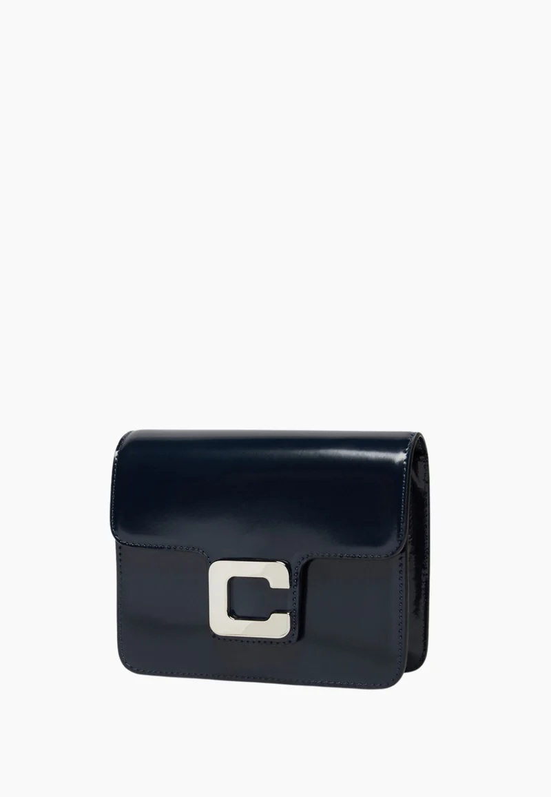 Carel Paris Sacs À Main Boulevard Saint Michel Cuir Bleu