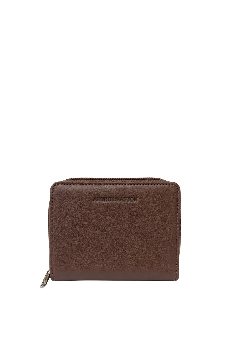Arthur & Aston Porte Cartes Mixte, Homme, Femme Chataigne