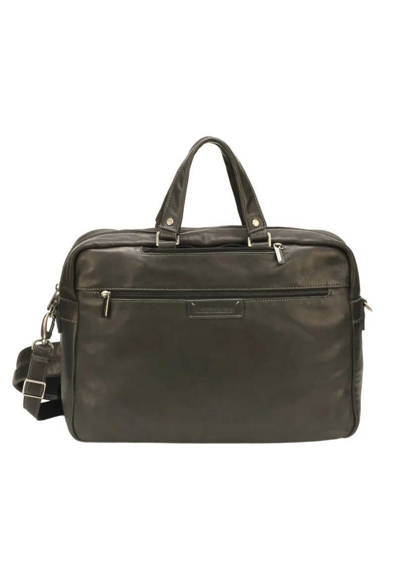 Arthur & Aston Porte Document Homme Noir