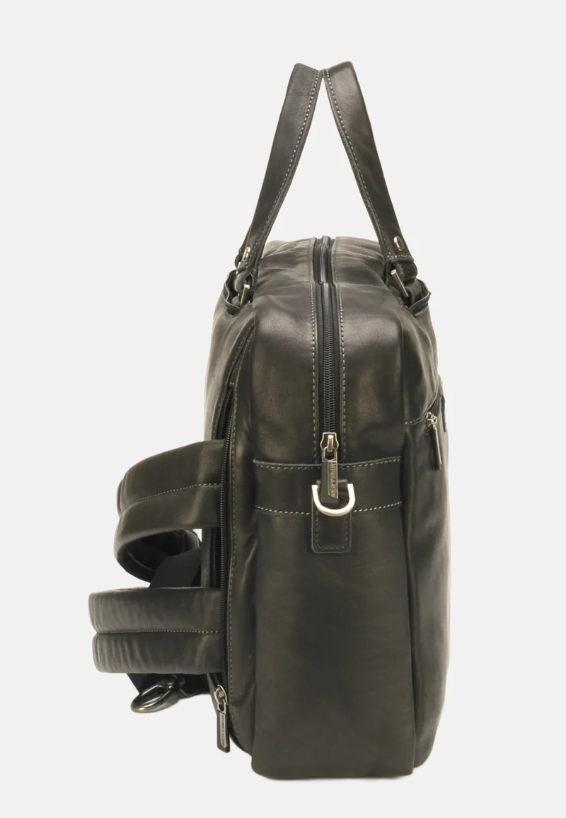 Arthur & Aston Porte Document Homme Noir