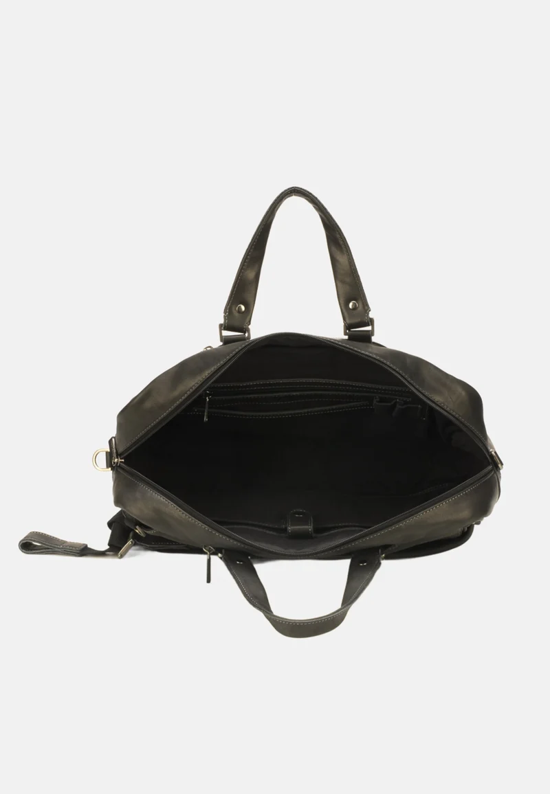 Arthur & Aston Porte Document Homme Noir