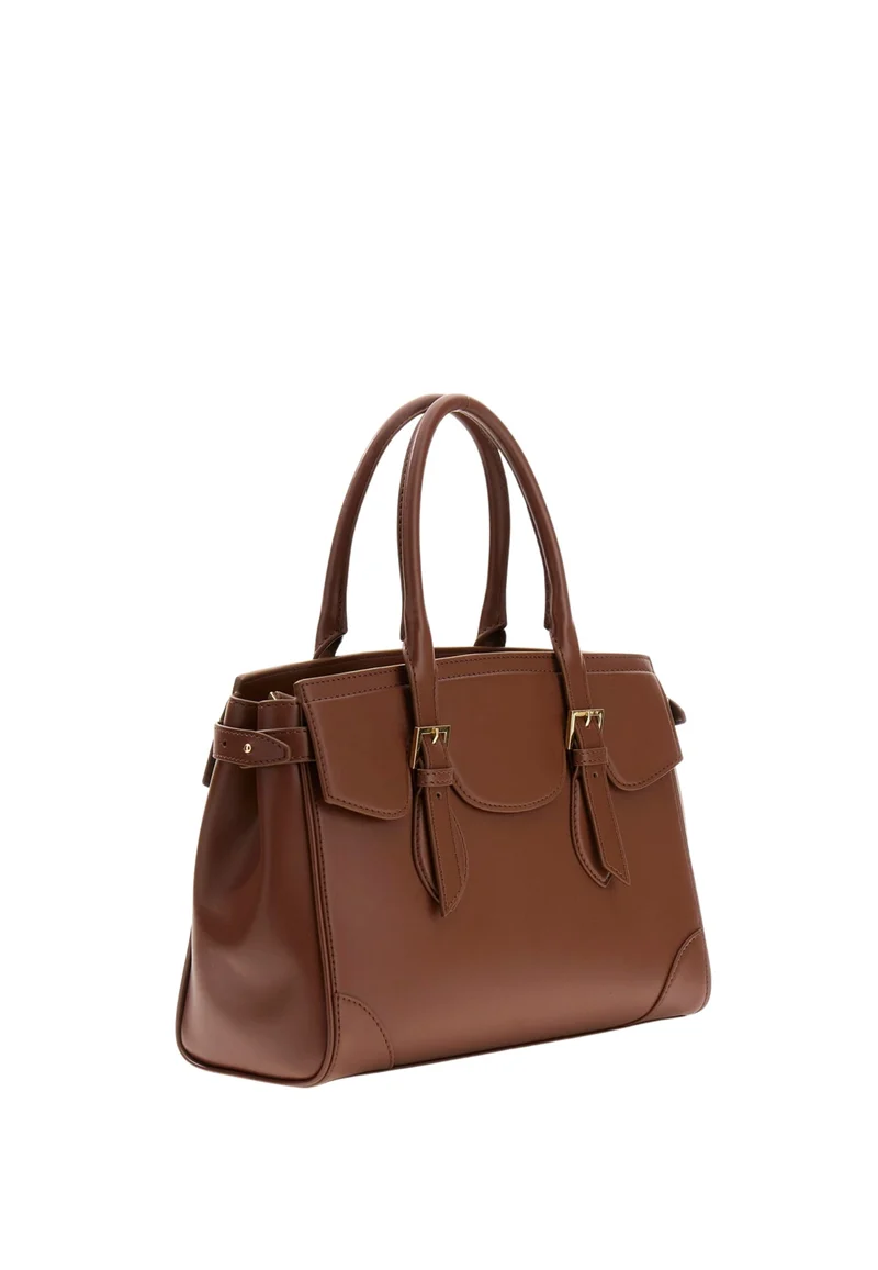 Guess Sac Bandoulière Diana Maxi Satchel Chocolate