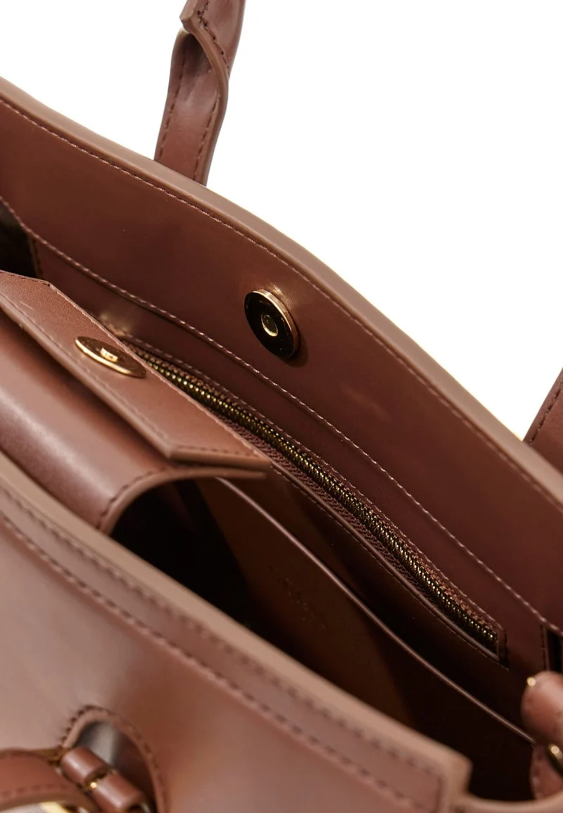 Guess Sac Bandoulière Diana Maxi Satchel Chocolate