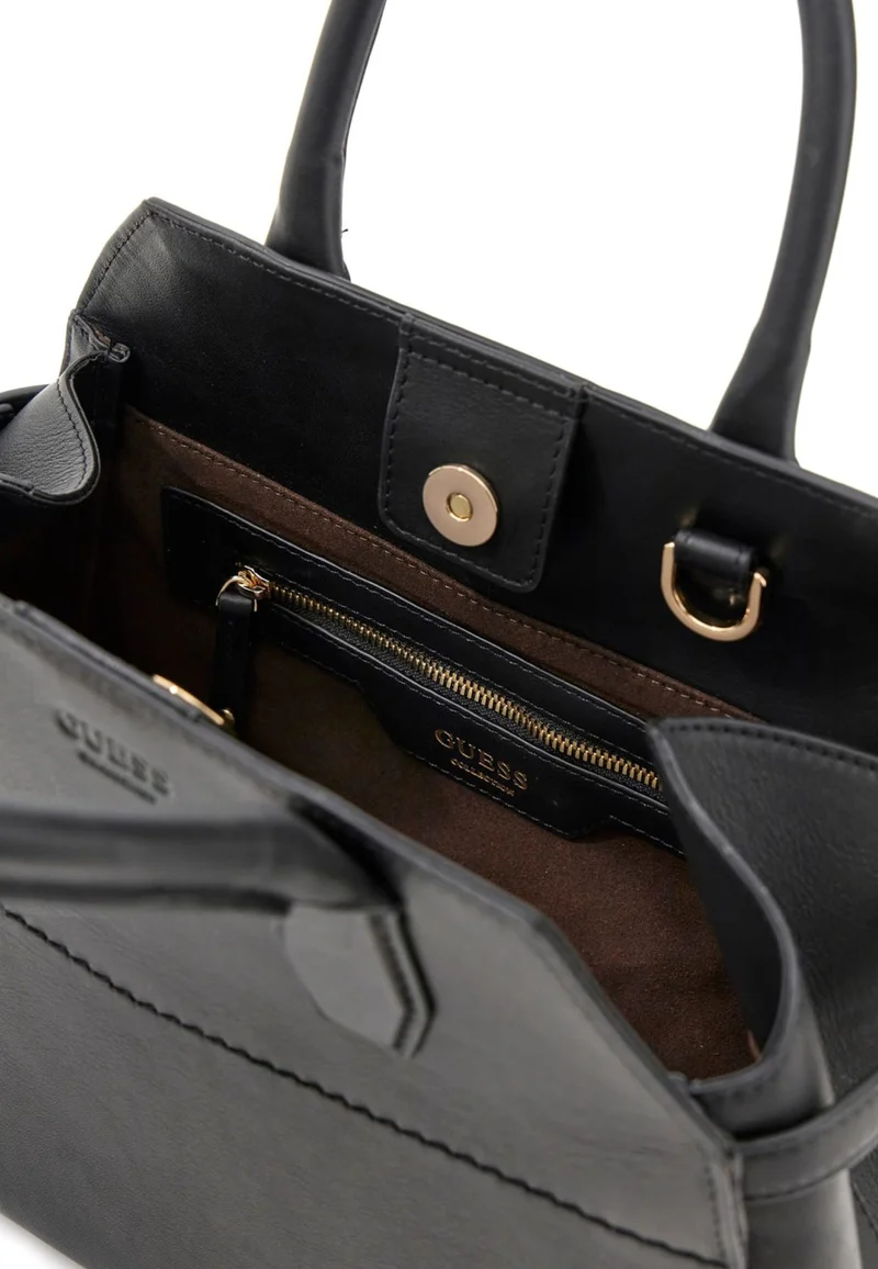 Guess Sac Bandoulière Yulia Small Satchel Black