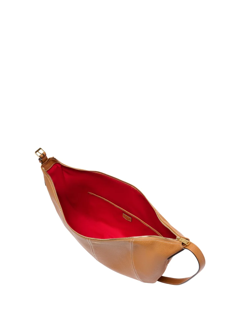 Lancel Sac Bandoulière Victoire Camel Femme