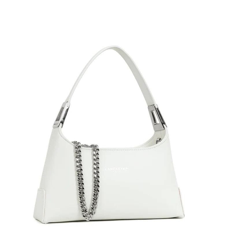 Lancaster Sac à main Zippé S Suave Ace Blanc Cassé