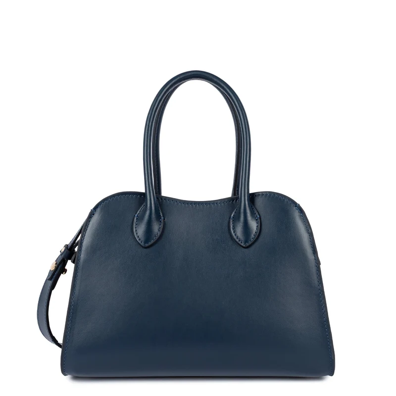 Lancaster Sac à main S Donna Hopper Bleu Foncé