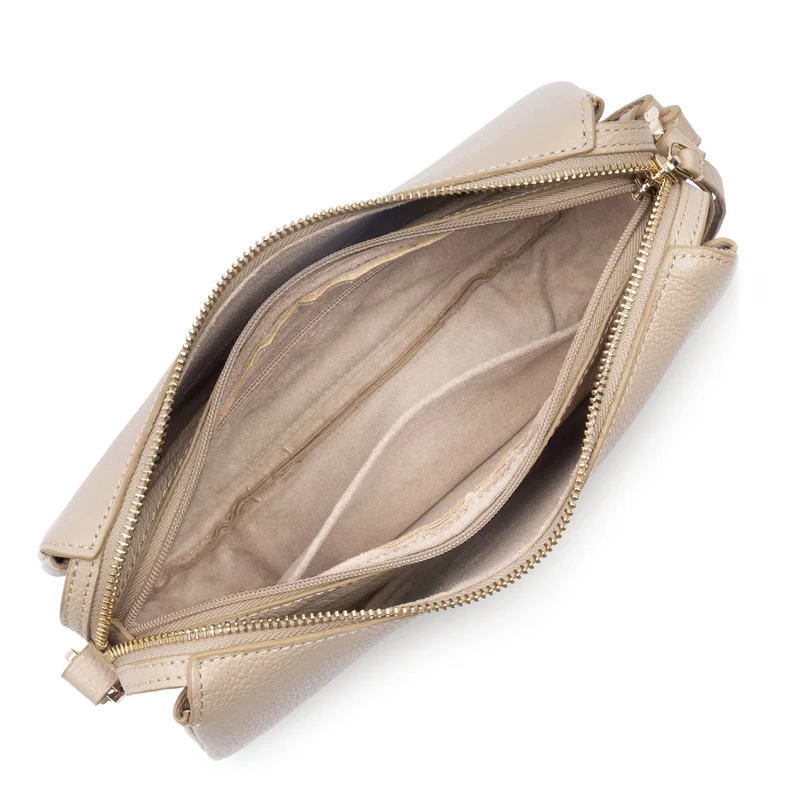 Lancaster Sac besace S Dune Beige Foncé