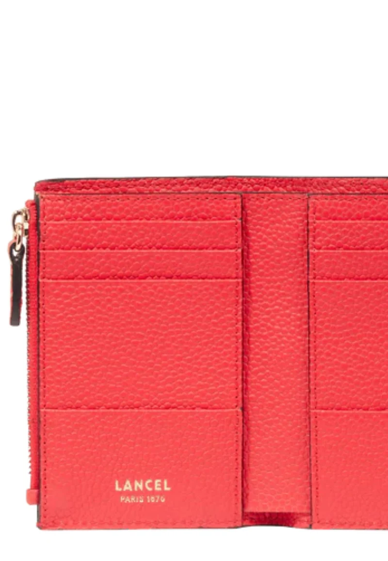 Lancel Portefeuille M Ninon Rouge