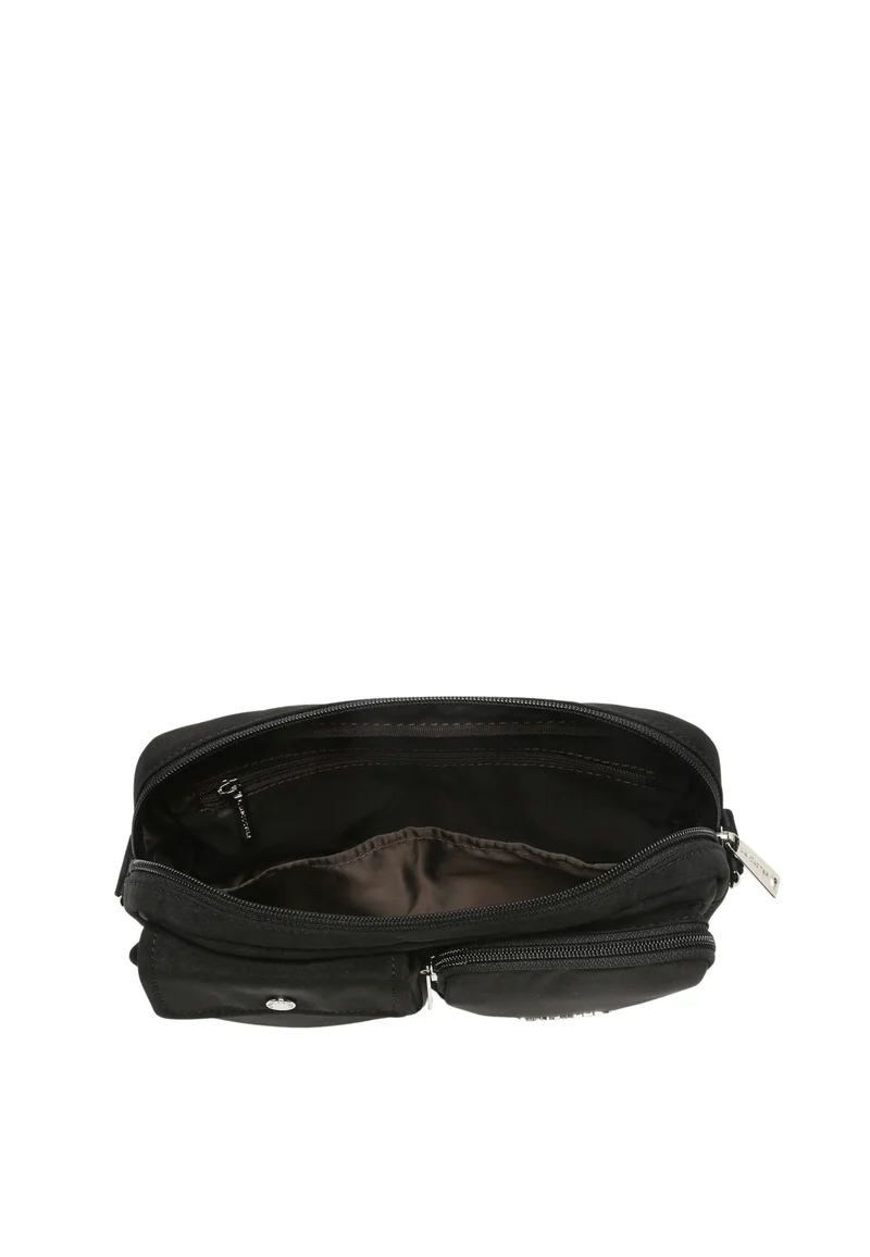 Lancaster Sac trotteur Zippé Basic Pocket Noir