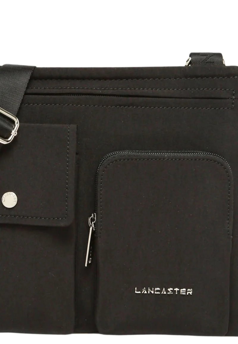 Lancaster Pochette Zippé Basic Pocket Noir