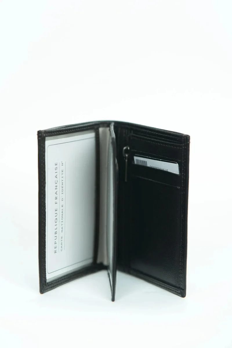 Lancaster Portefeuille Cuir Vachette Marron RFID