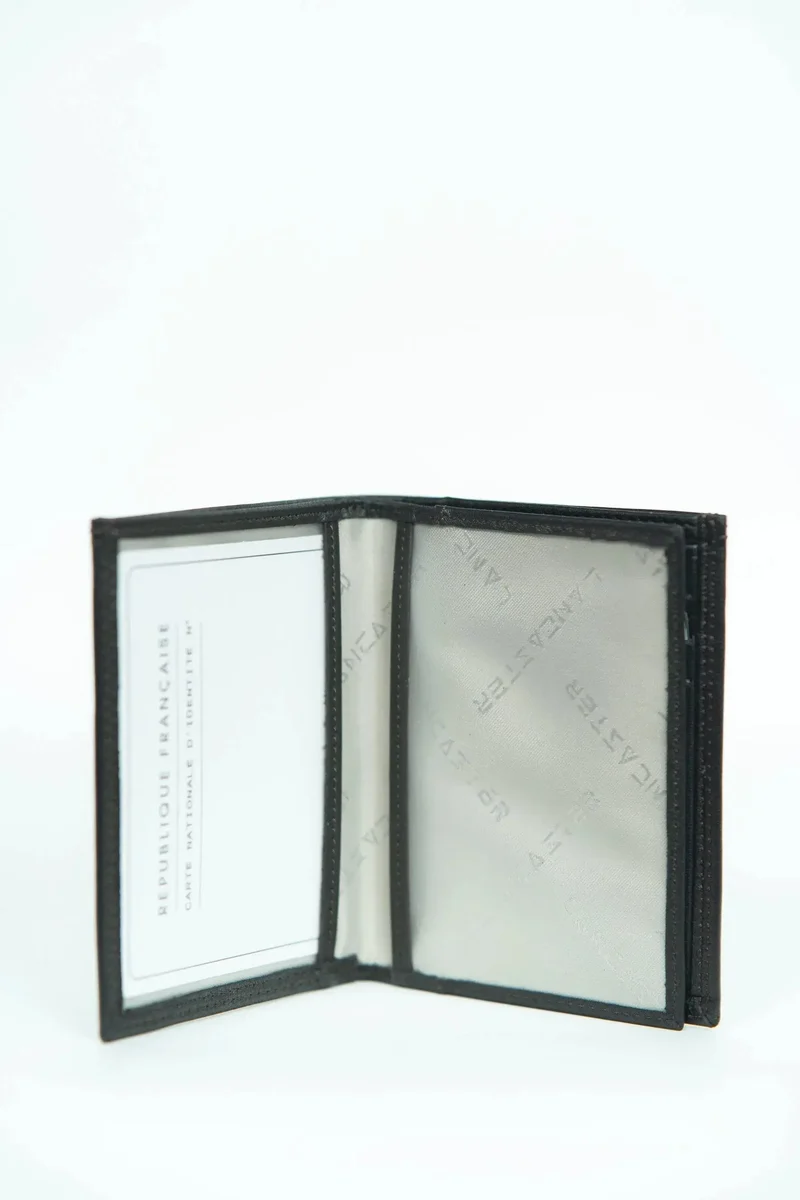 Lancaster Portefeuille Cuir Vachette Marron RFID
