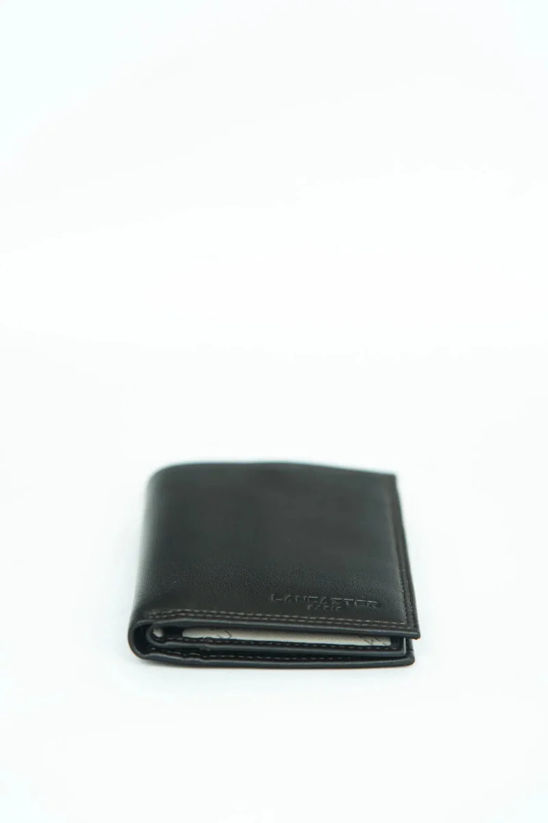 Lancaster Portefeuille Cuir Vachette Marron RFID