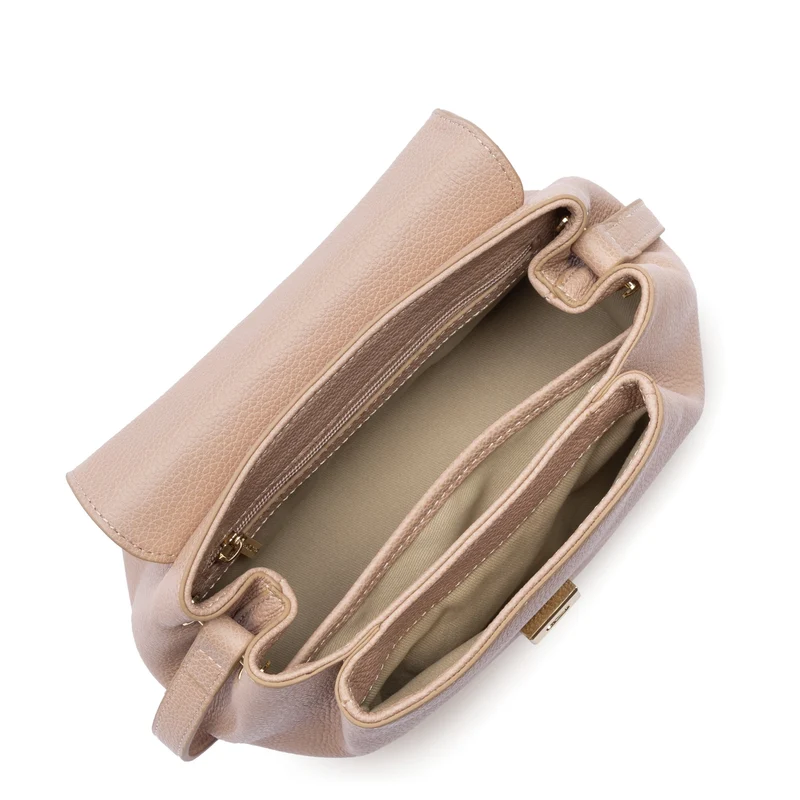 Lancaster Sac trotteur A rabat avec fermoir S Milano Pia Nude