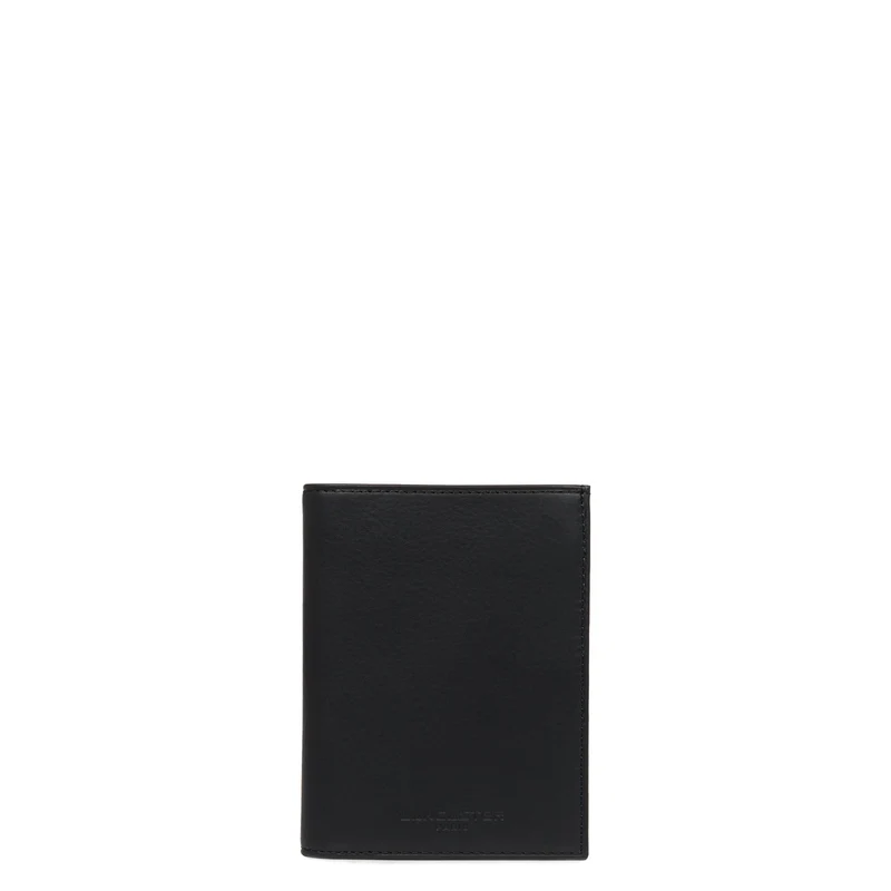 Lancaster Portefeuille Pliée M Soft Vintage Homme Noir
