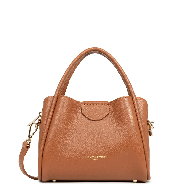 Lancaster Sac à main Aimantée S Ida Double Camel - In - Orange