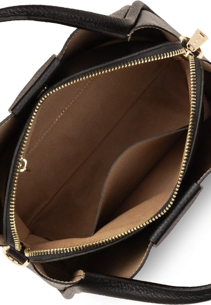 Lancaster Sac à main Aimantée S Ida Double Noir - In - Nude