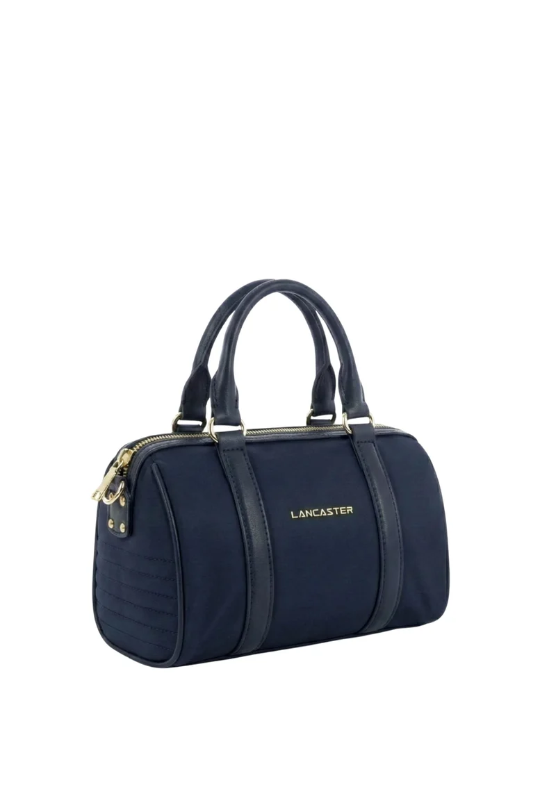 Lancaster Sac polochon Zippé S Basic Ana Bleu Foncé