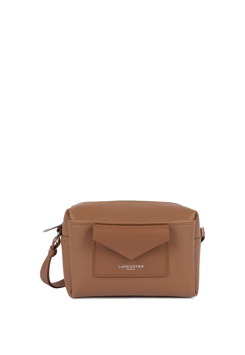 Lancaster Sac trotteur Zippé Maya Double KBA Moka