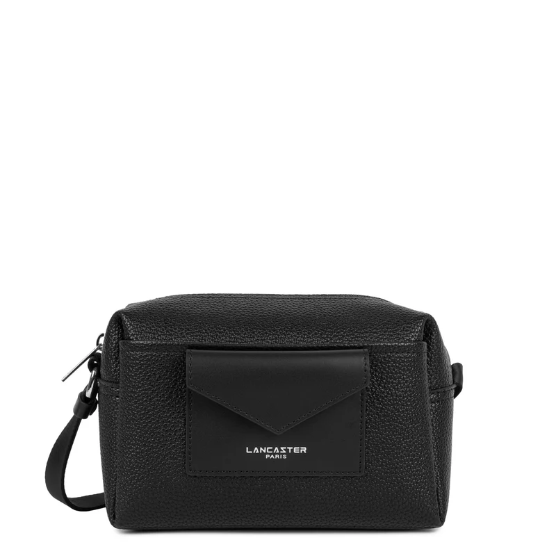 Lancaster Sac trotteur Zippé Maya Double KBA Noir