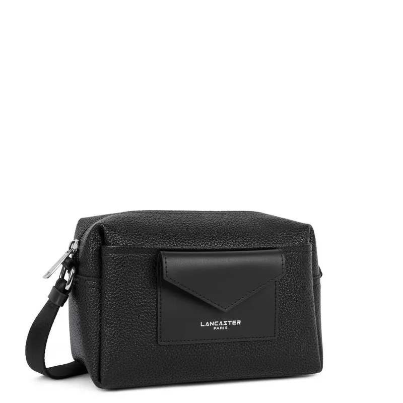 Lancaster Sac trotteur Zippé Maya Double KBA Noir