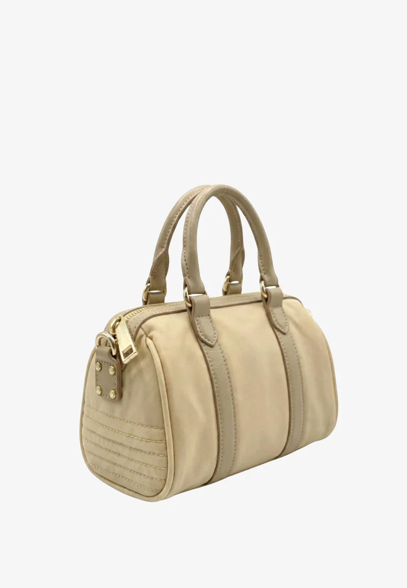 Lancaster Sac polochon Zippé S Basic Ana Beige