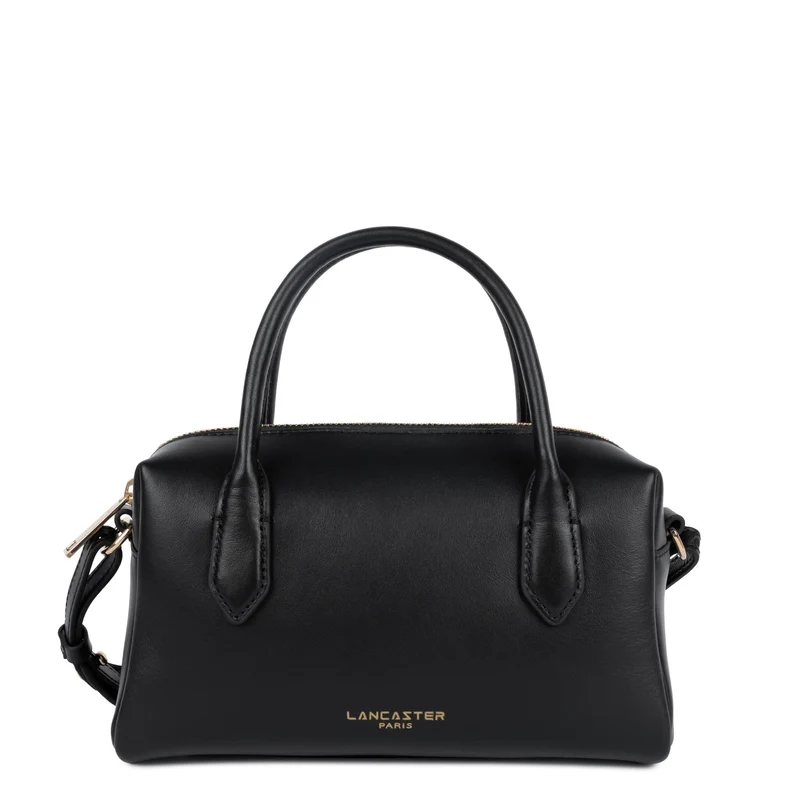Lancaster Sac trotteur Zippé Donna Cube Noir