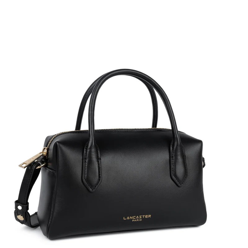 Lancaster Sac trotteur Zippé Donna Cube Noir