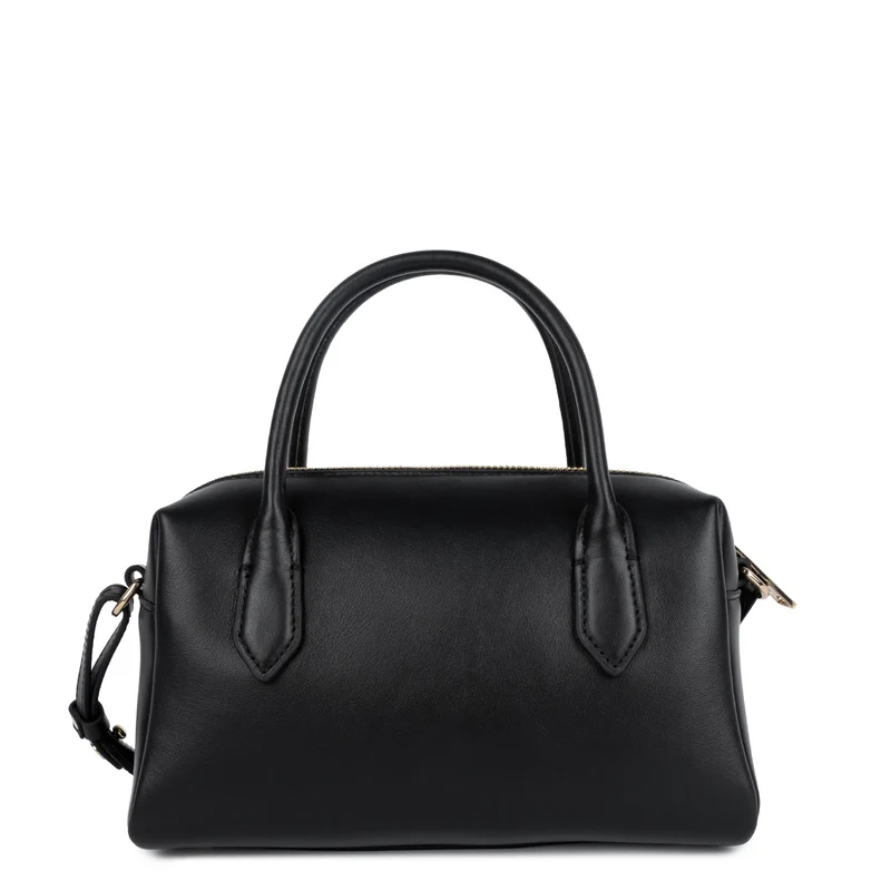 Lancaster Sac trotteur Zippé Donna Cube Noir
