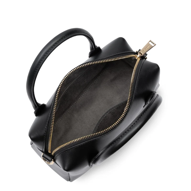 Lancaster Sac trotteur Zippé Donna Cube Noir