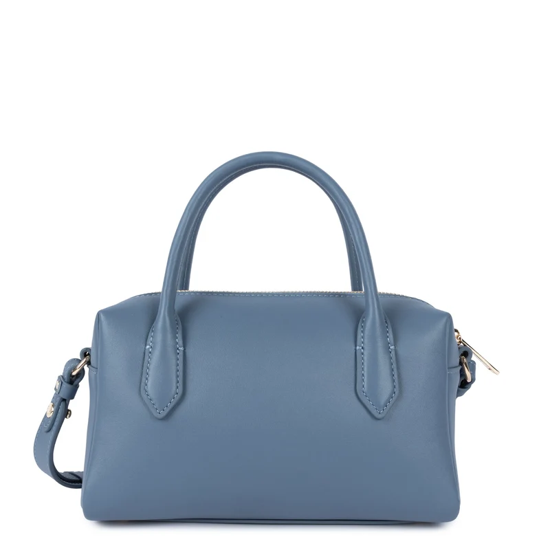 Lancaster Sac trotteur Zippé Donna Cube Bleu Jeans