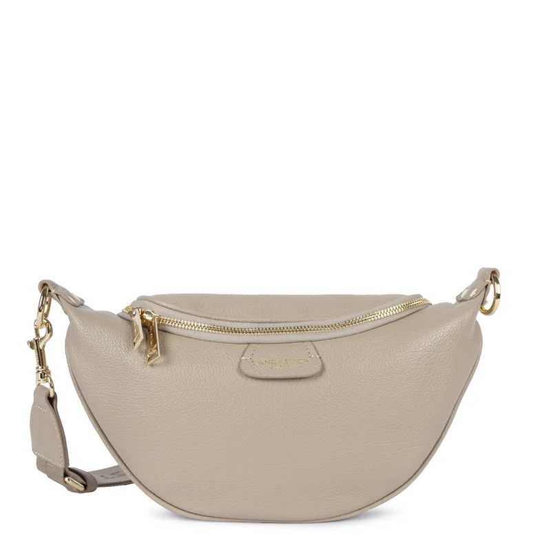 Lancaster Sac banane Zippé Dune Galet