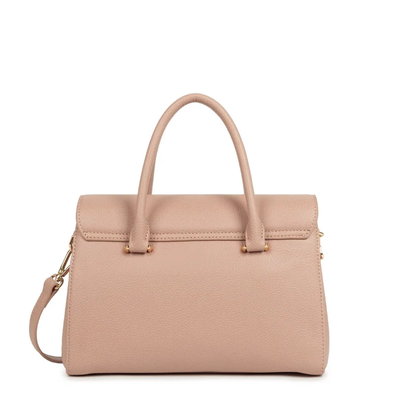 Lancaster Sac à main A rabat avec fermoir S Milano Cosmos Nude