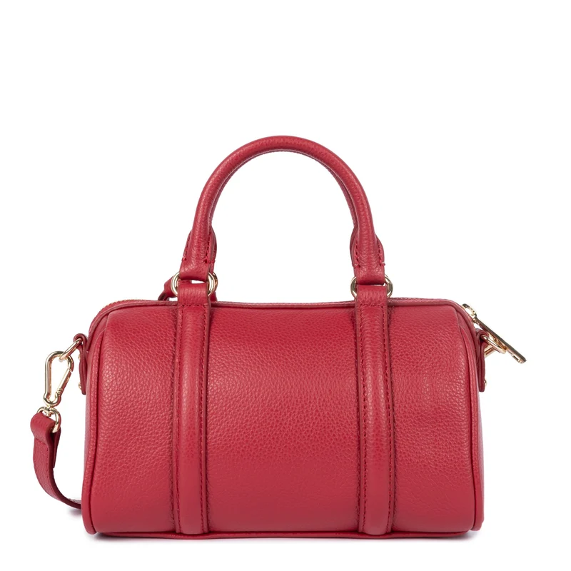 Lancaster Sac polochon Zippé S Milano Ana Rouge