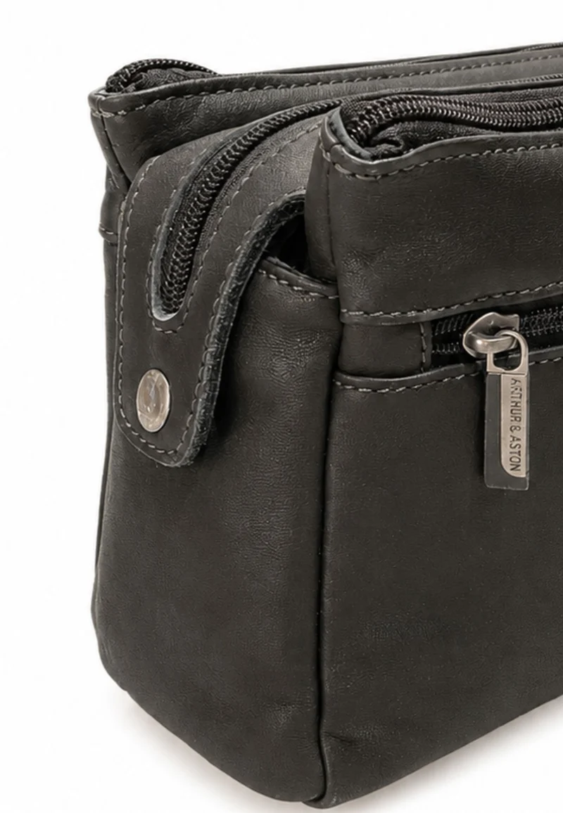 Arthur & Aston Trousse de Toilette Homme Noir