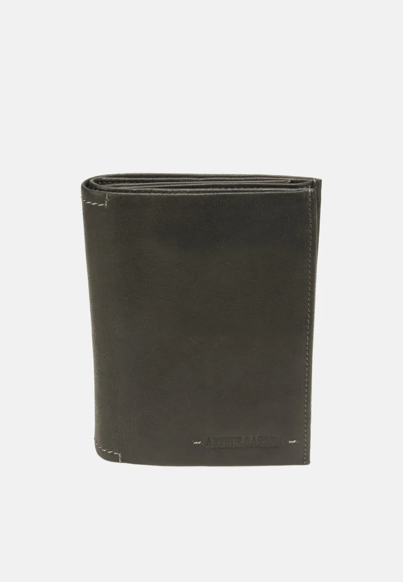 Arthur & Aston Portefeuilles Mixte, Homme, Femme Noir