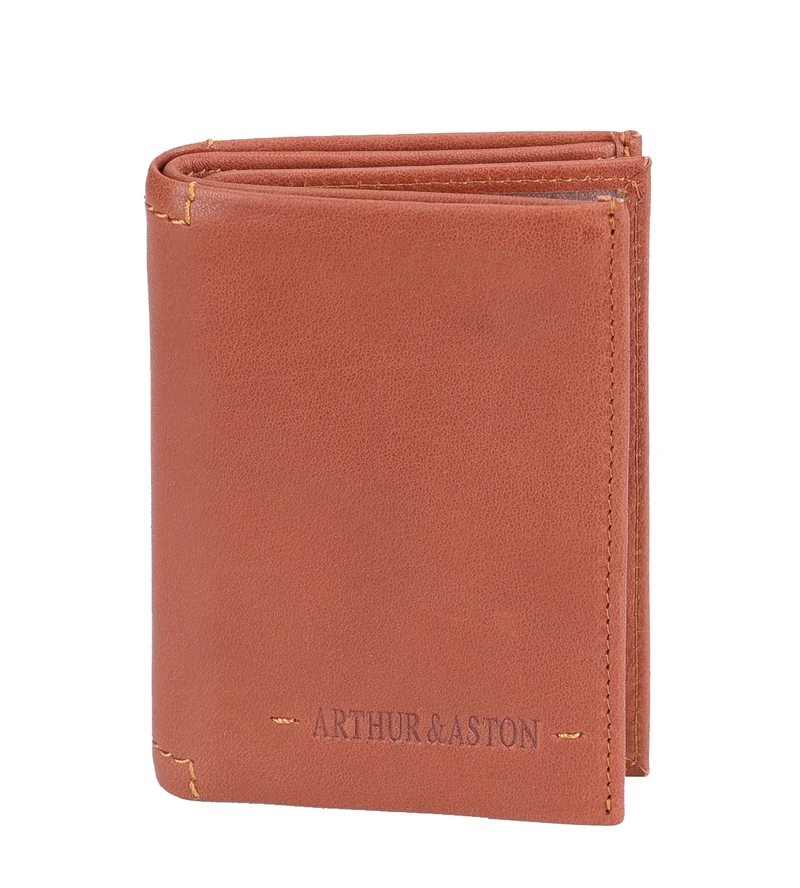 Arthur & Aston Portefeuilles Mixte, Homme, Femme Cognac