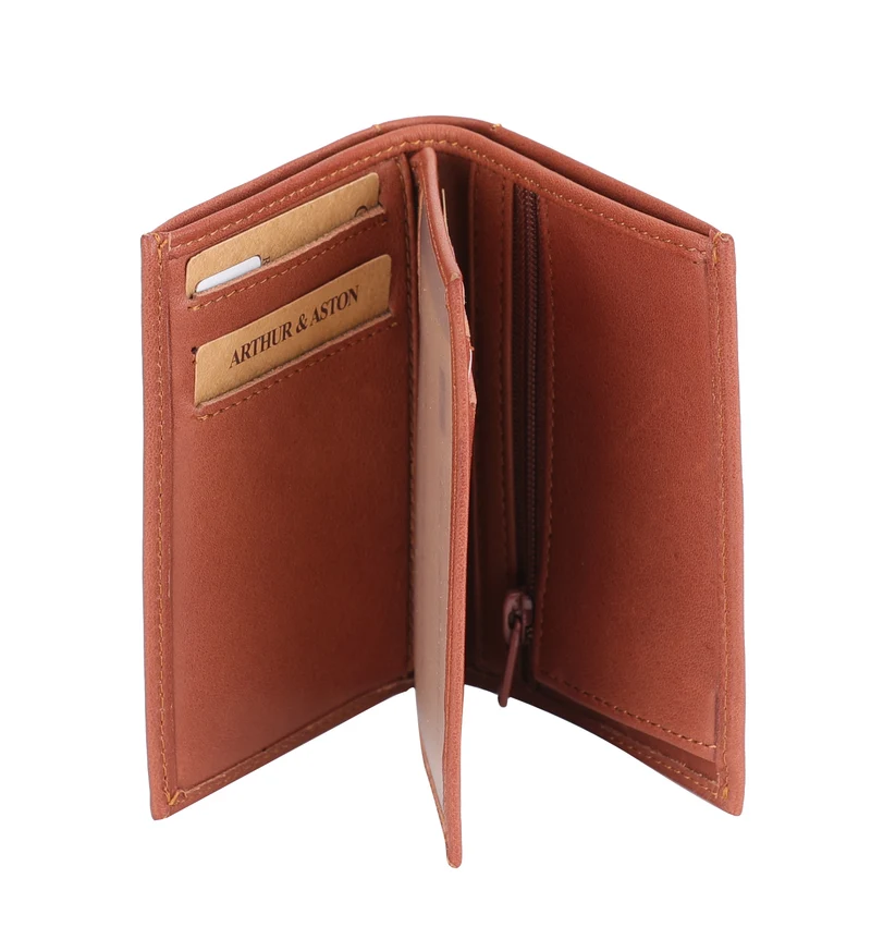 Arthur & Aston Portefeuilles Mixte, Homme, Femme Cognac