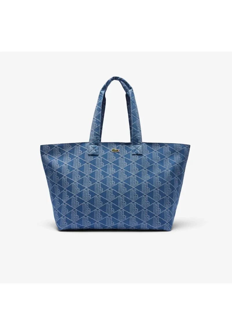 Lacoste Sac Cabas XL Summer Pack Mono Jacquard Denim