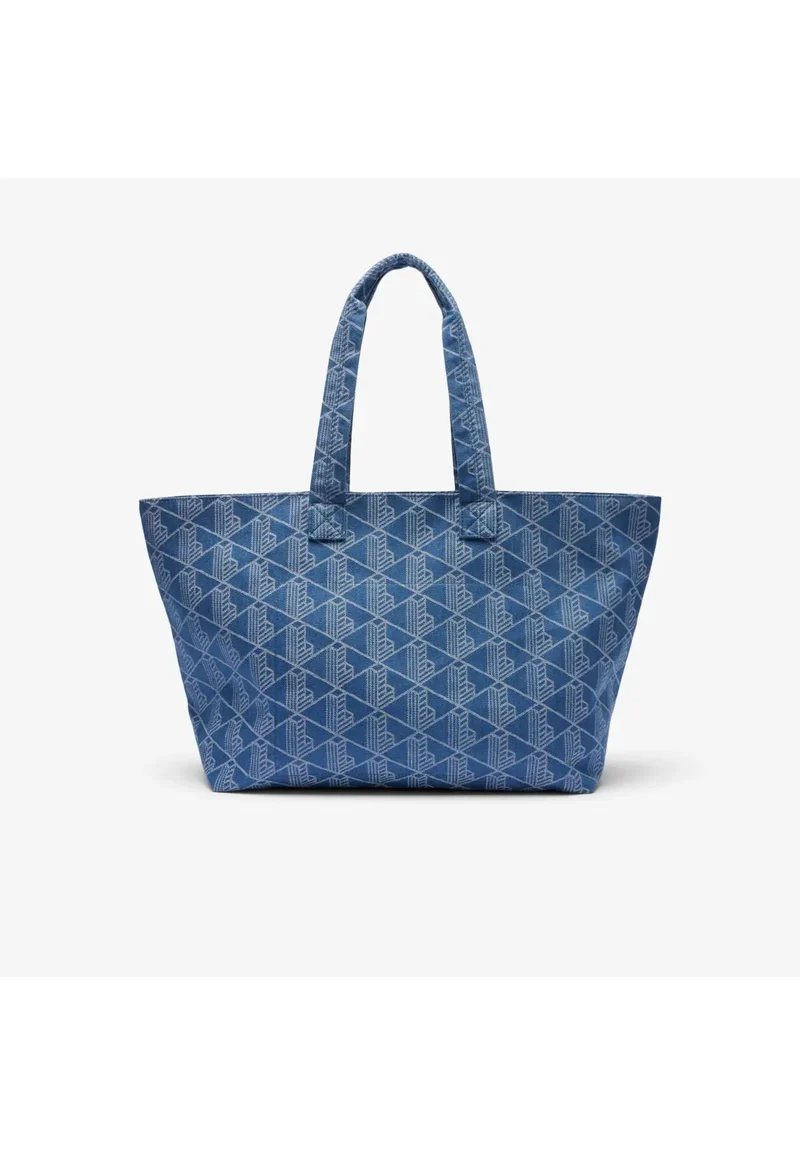 Lacoste Sac Cabas XL Summer Pack Mono Jacquard Denim