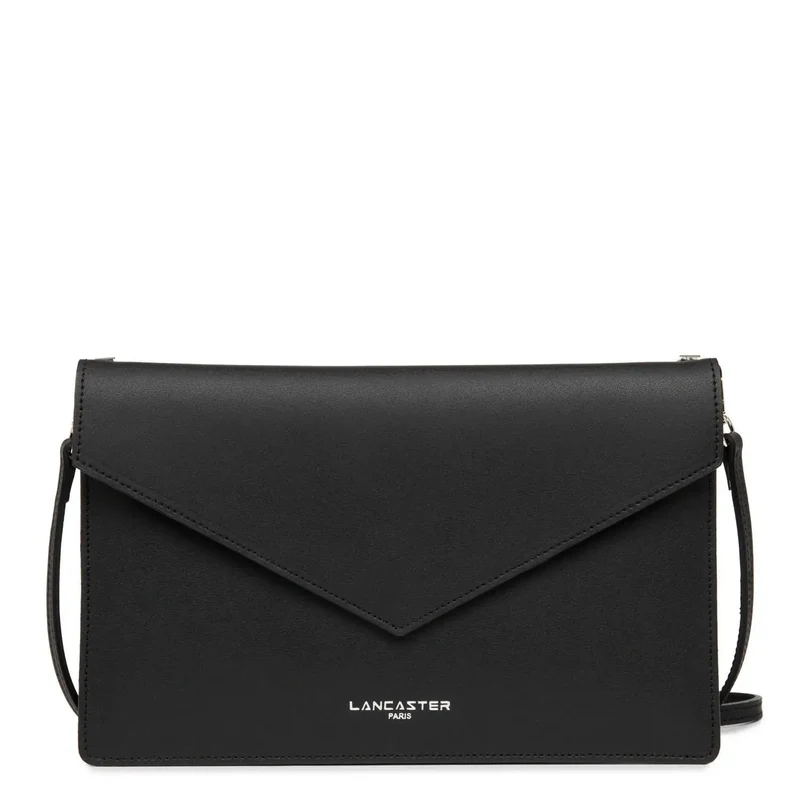 Lancaster Sac pochette Pur & Element City Noir/Champagne