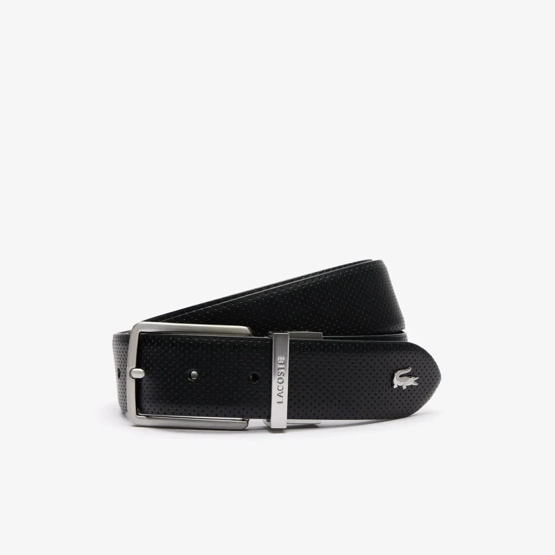 Lacoste Ceinture Chantaco Réversible Noir 130 cm