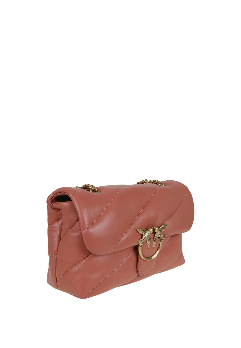 Pinko Sacs à main Love Puff Classic Cl Sheep Nap Marron