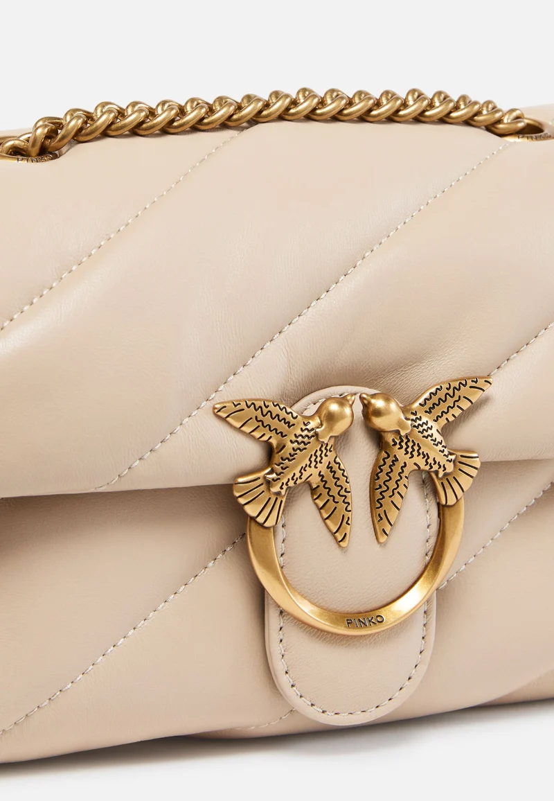 Pinko Sac Rabat Love Puff Mini Cl Sheep Nappa Beige