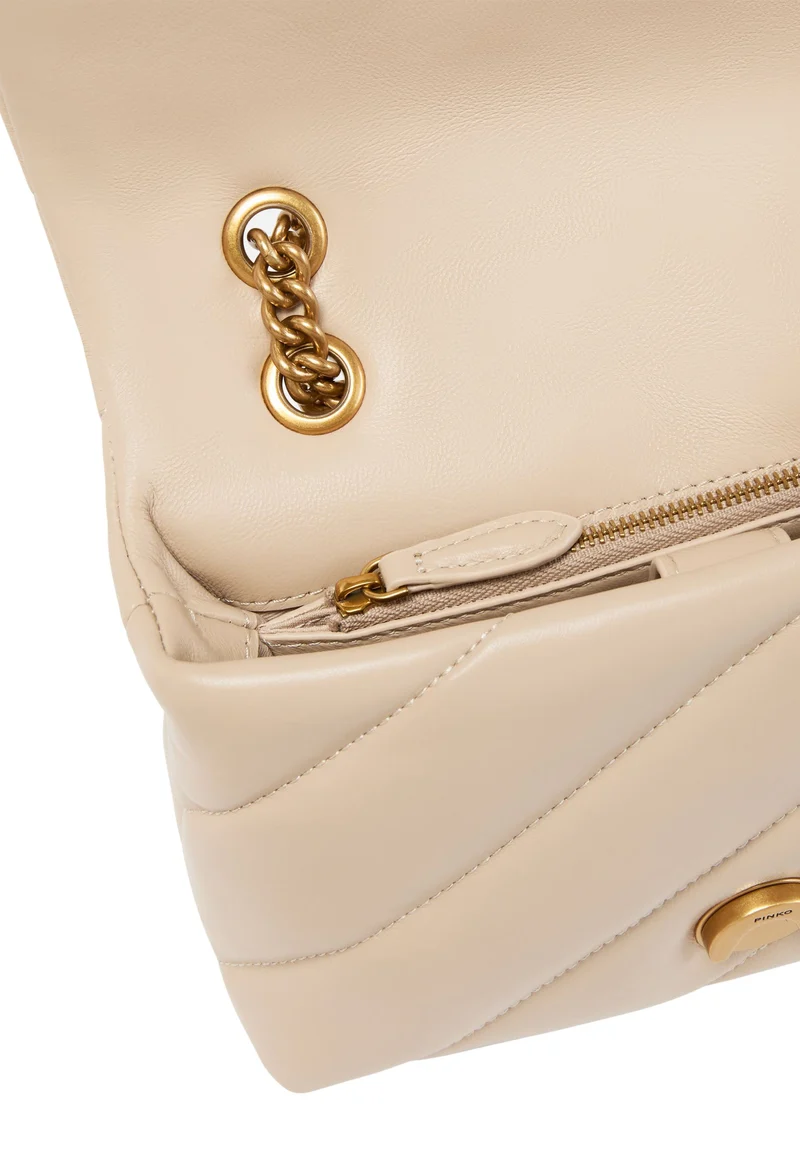 Pinko Sac Rabat Love Puff Mini Cl Sheep Nappa Beige